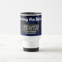 Avoir la ceinture de la vérité - Mug de voyage bla