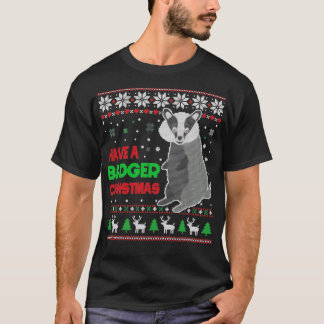Avoir Un Badger Cadeaux De Noël Vilain Sweat
