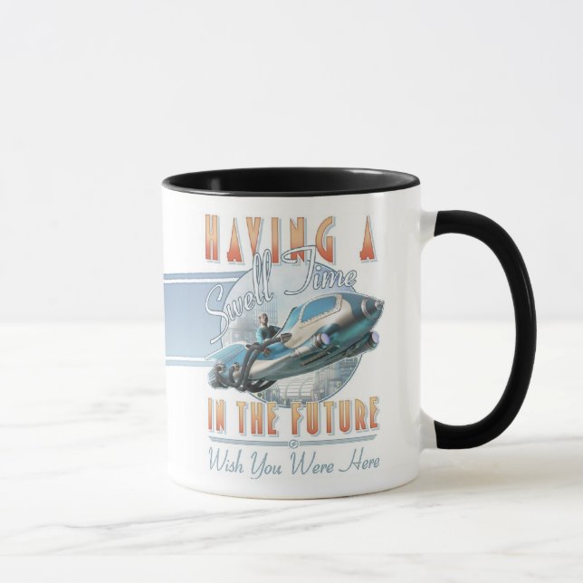 Avoir une tasse de temps de bosse à l'avenir (Droite)