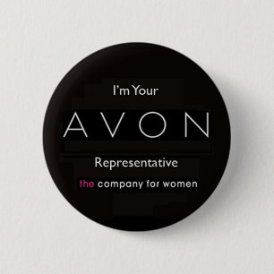 Avon-Abzeichen Button