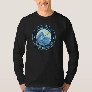 Avon Beach Nc North Carolina Souvenir Nautilus Sur T-Shirt