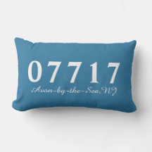 Avon-by-the-Sea NJ 07717 Pillow, Beach House Gesch