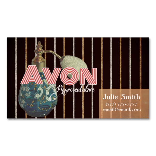 Avon Carte de visite Magnet (devant)