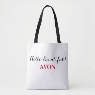 Avon "Hello Beautiful" Tasche mit Black Handles