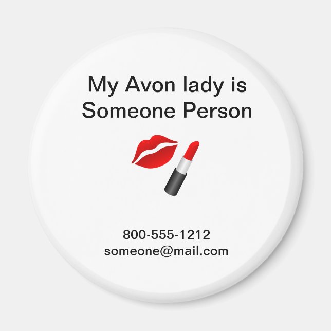 Avon-Lady 3 Magnet (Vorne)