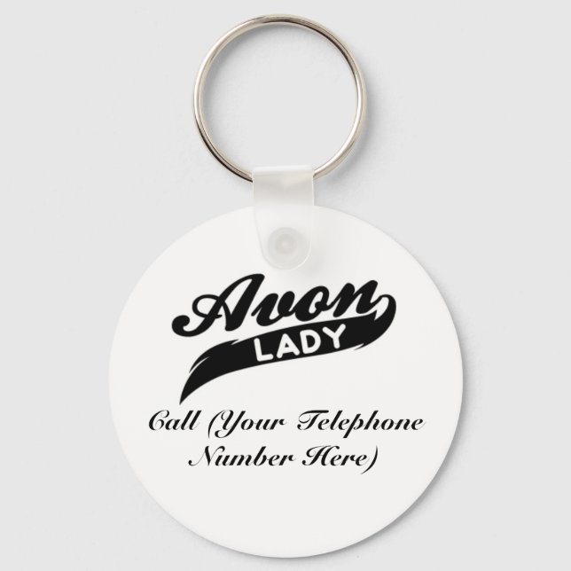 AVON Lady Schlüsselanhänger (Vorderseite)