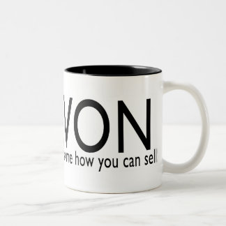 Avon Local Recruiter Zweifarbige Tasse