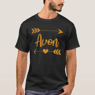 AVON OH OHIO Funny City Zuhause Roots USA Frauenge T-Shirt