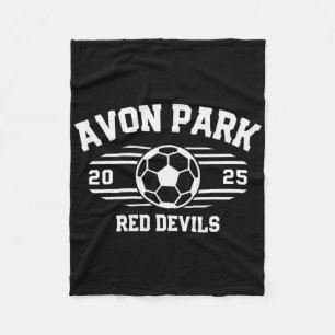 Avon Park Red Devils Fußballrechnung 2025 Fleecedecke