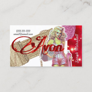 Avon Representative Business Card Visitenkarte