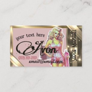 Avon Representative Business Card Visitenkarte