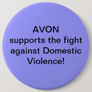 Avon stützt den Kampf gegen inländische Gewalt Button