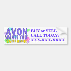 Avon Will Ihnen Autoaufkleber