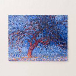 Avond (Abend): The Red Tree - Piet Mondrian -