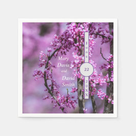 Avondale Redbud Art Serviette