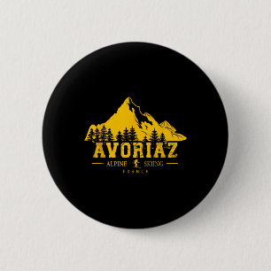 Avoriaz Frankreich Skigebiet Alpin Alp Button