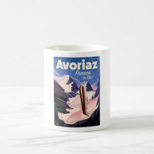 Avoriaz, französisches Skireisepaket Kaffeetasse