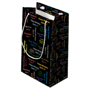 Avril, 17 Anniversaire Cadeau Sac