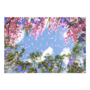 Avril Douches Impression photo