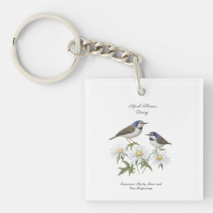 Avril Mois de naissance Fleur Daisy Chéri Annivers