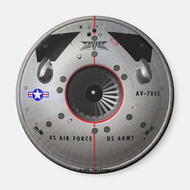 Avro Car Magnet (Vorne)