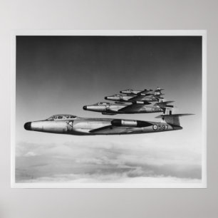 Avro CF-100 Canuck Poster