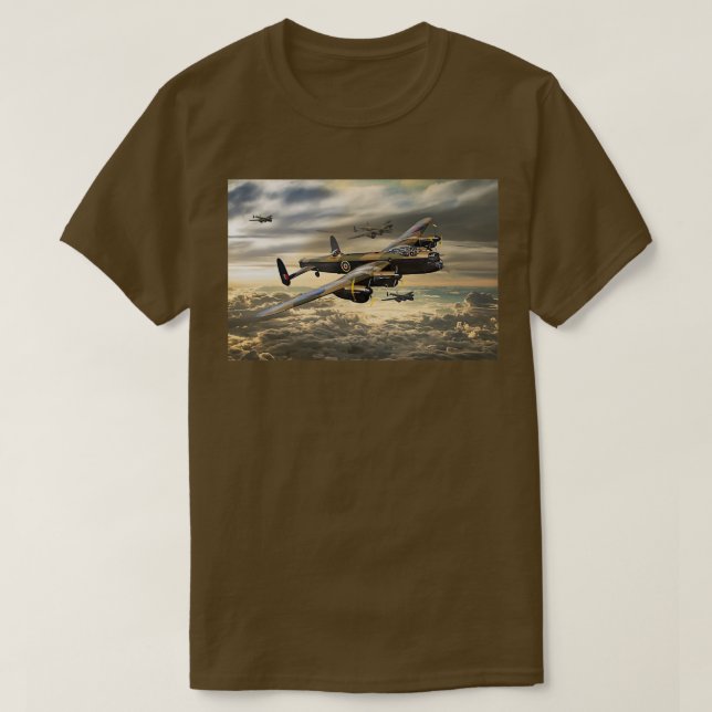 Avro Lancaster (2)  T-Shirt (Design vorne)