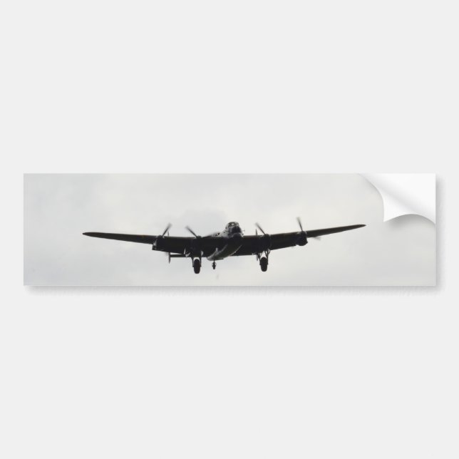 Avro Lancaster schwerer Bomber Autoaufkleber (Vorne)