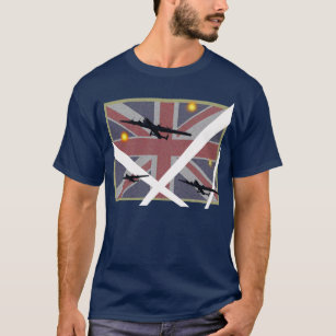 Avro Lancaster Union Jack T-Shirt