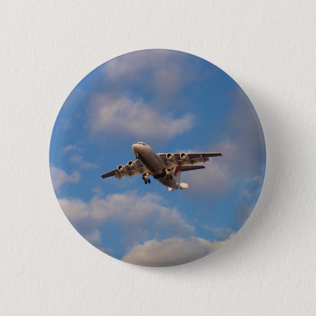 Avro RJ85 Jet-Landung Button (Vorderseite)