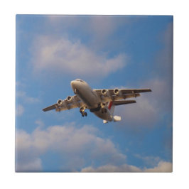 Avro RJ85 Jet-Landung Fliese