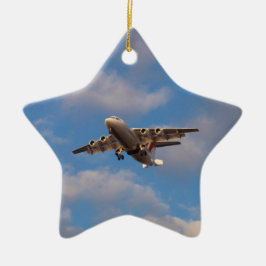 Avro RJ85 Jet-Landung Keramikornament