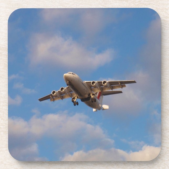 Avro RJ85 Jet-Landung Untersetzer (Vorderseite)