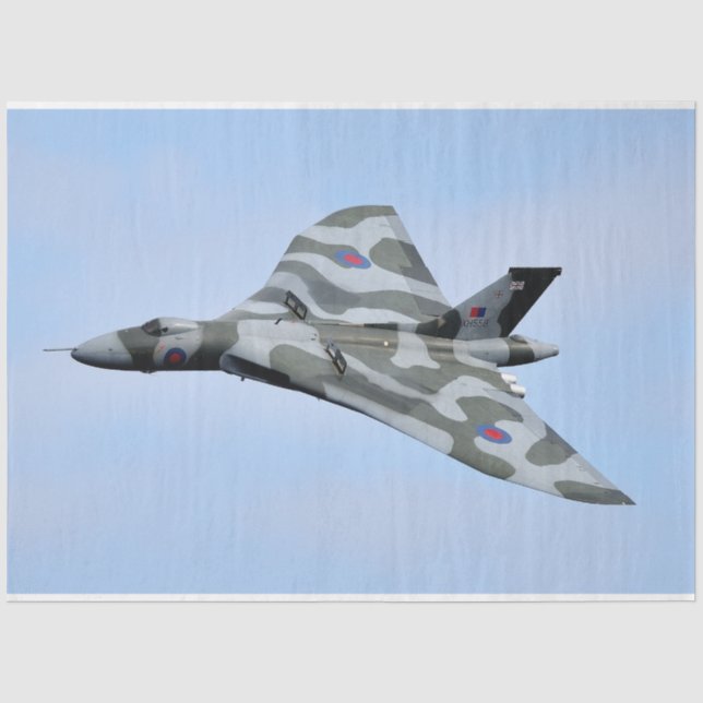 Avro Vulcan B.2 Seidenpapier (Vorderseite)