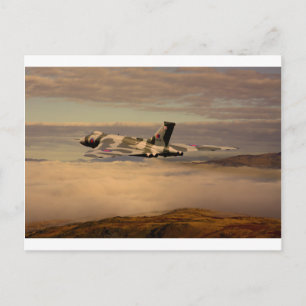 Avro Vulcan Bomber XH558 Postkarte