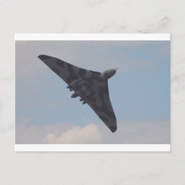 Avro Vulcan XH558 Postkarte (Vorderseite)
