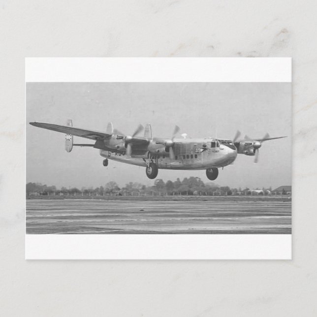 Avro York Postkarte (Vorderseite)