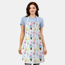 Avryl Fleurs Niedlicher Eis-Creme-Cupcake-Donut