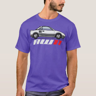 AW11weiß und grau T-Shirt