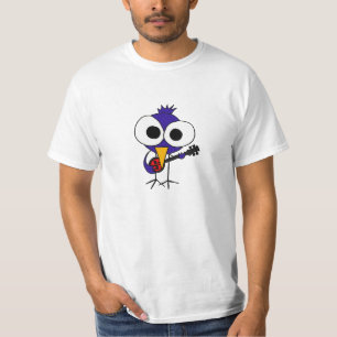 AW, Drossel, die Banjo-Shirt spielt T-Shirt