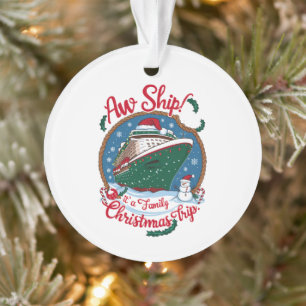 Aw Ship C'est une croisière de Noël en famille