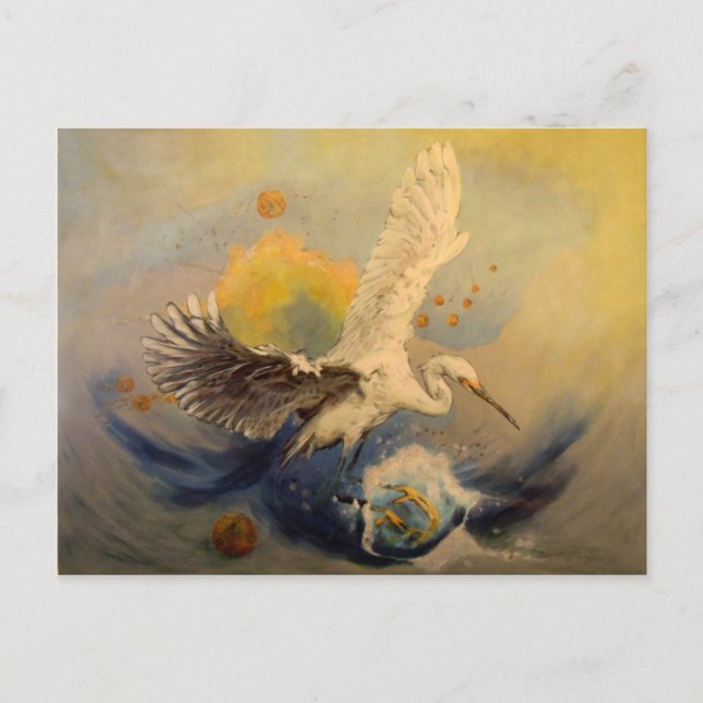 Awake, Botschaft von Kotuku Postkarte (Vorderseite)