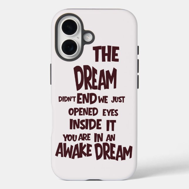 Awake Dream Handyhülle  iPhone 16 Hülle (Rückseite)