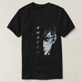 AWAKEN - Halbface Anime T - Shirt