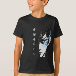 AWAKEN - Halbface Anime T - Shirt