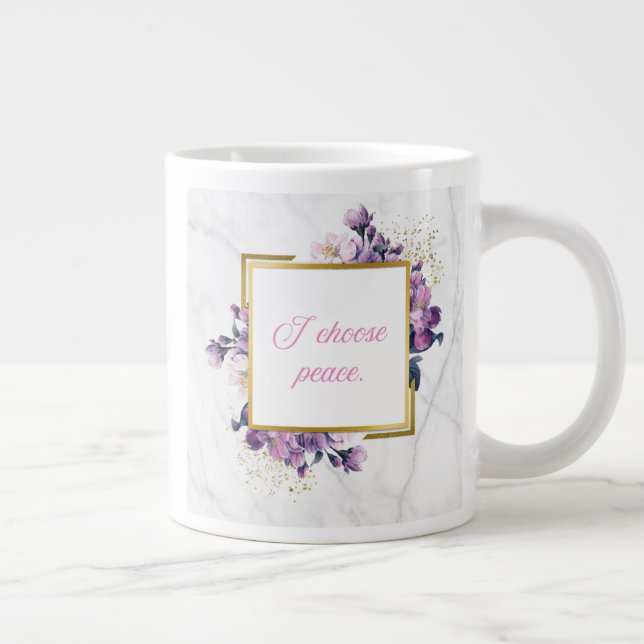 Awakening Energy Floral Mug Jumbo-Tasse (Rechts)
