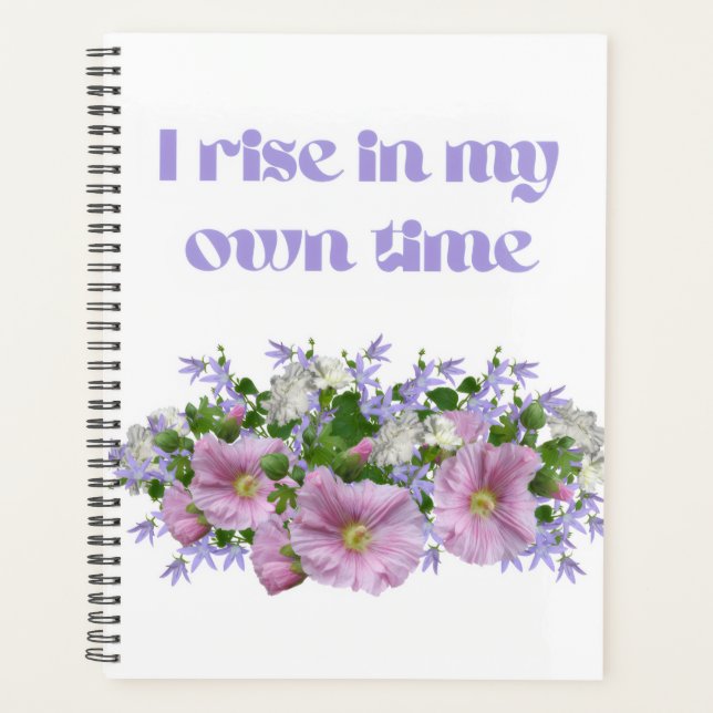 Awakening Energy Floral Planner Planer (Vorderseite)