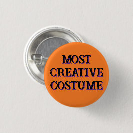 Award-Button "Most Creative Costume" Button