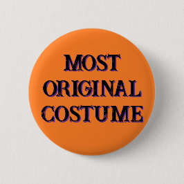 Award-Button "Most Original Costume" Button