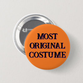 Award-Button "Most Original Costume" Button